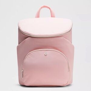 Lululemon Athletica New Parent Backpack 17 L Pink Haze Sheer Oak Rare Diaper Bag